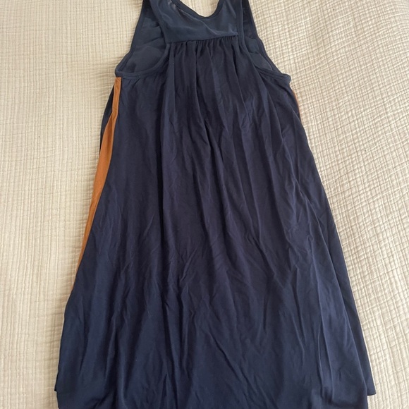 SheBird The Tunic Tank Dress Sz S(SheBird Sz 2) navy blue with pockets - Picture 8 of 11